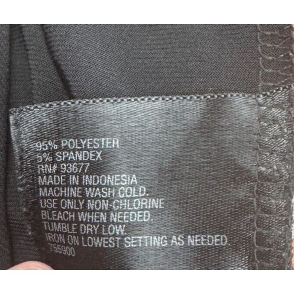 Worthington Women's Size 2X Sleeveless Patchwork Top Orange White Black Yellow - Picture 7 of 8